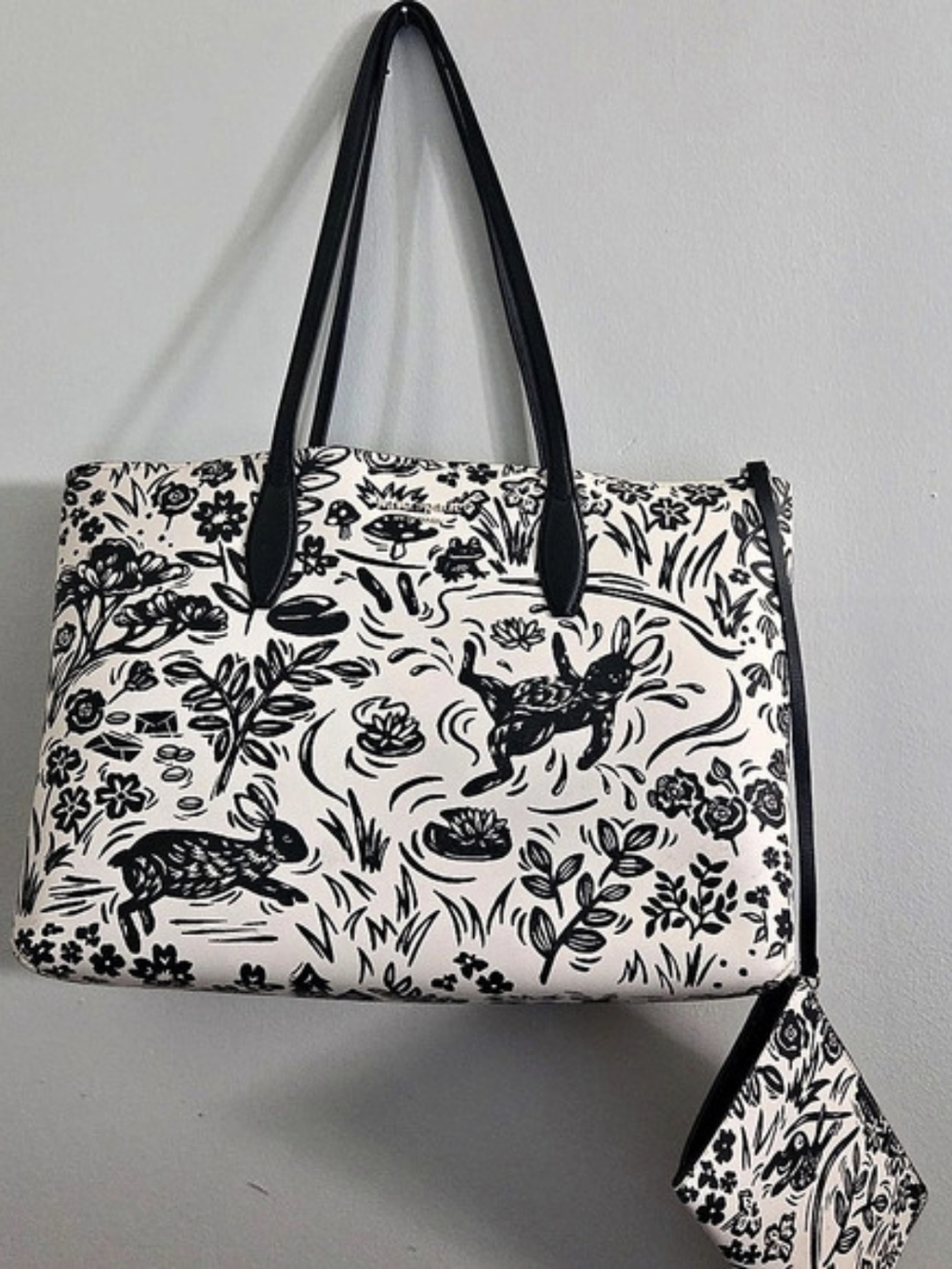 Kate Spade New York All Day Year Of The Rabbit Toile Large Tote